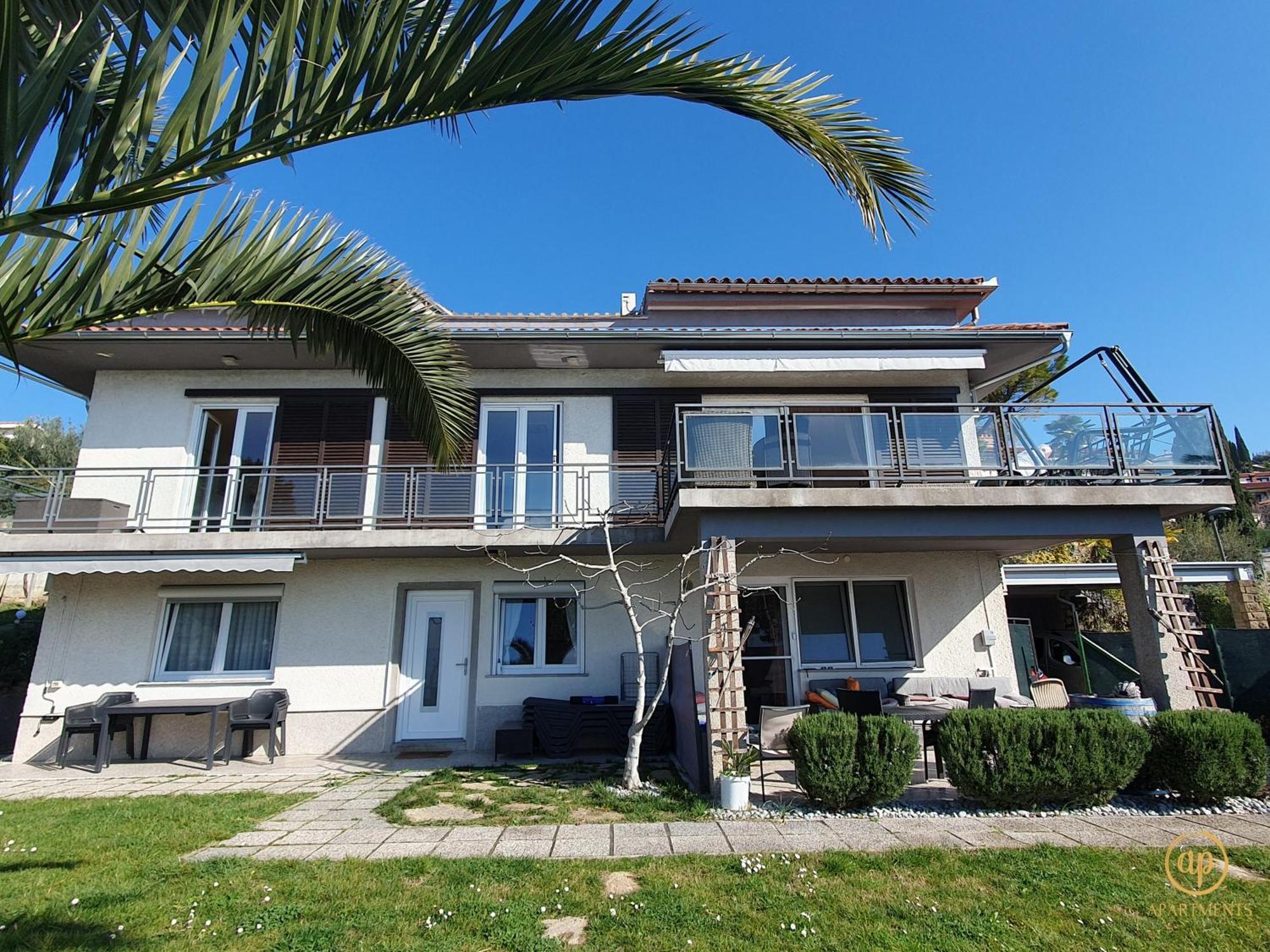 Apartment With Seaview And Garden For 6 Portorož Zewnętrze zdjęcie