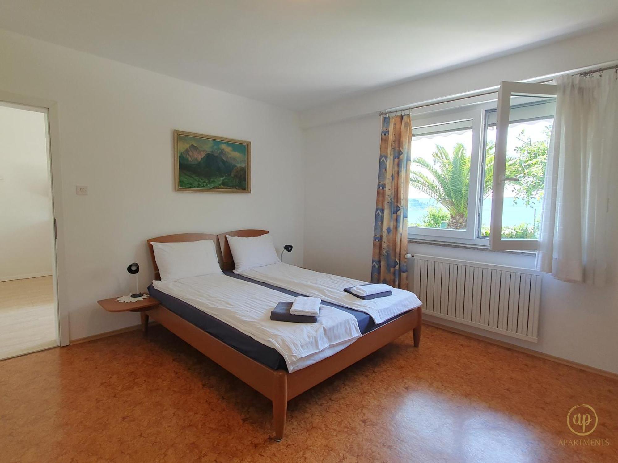 Apartment With Seaview And Garden For 6 Portorož Zewnętrze zdjęcie